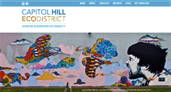 Desktop Screenshot of capitolhillecodistrict.org
